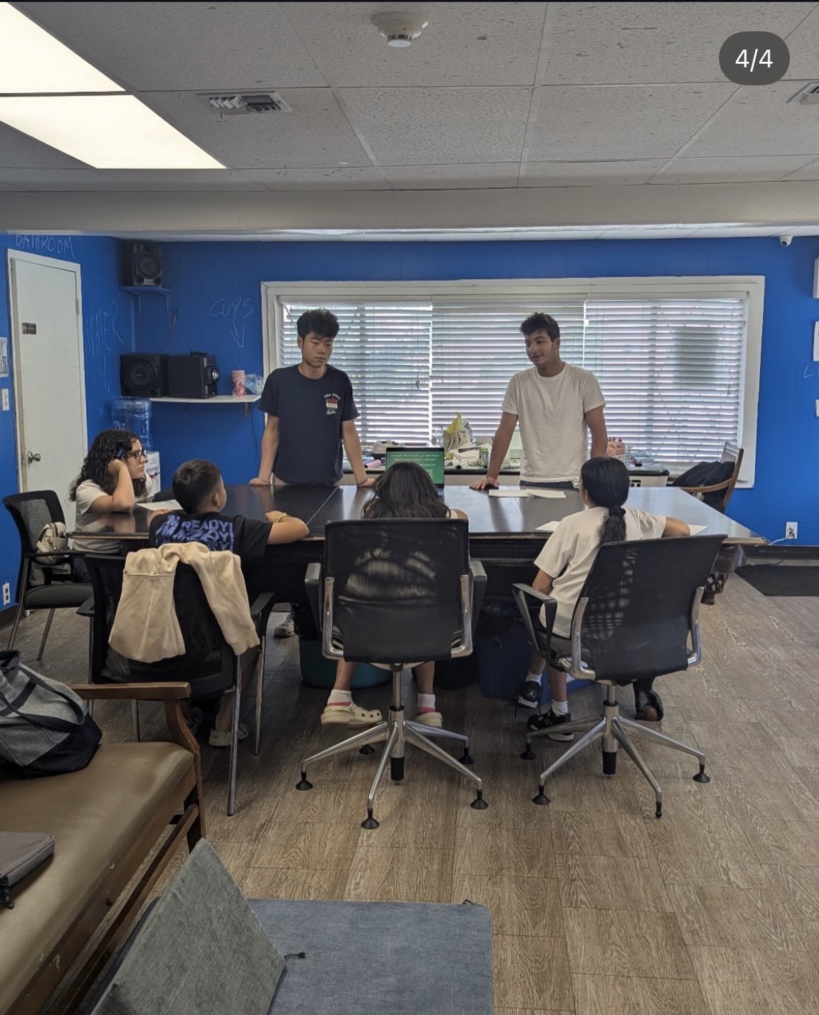 Small-group session on setting money goals that actually stick.